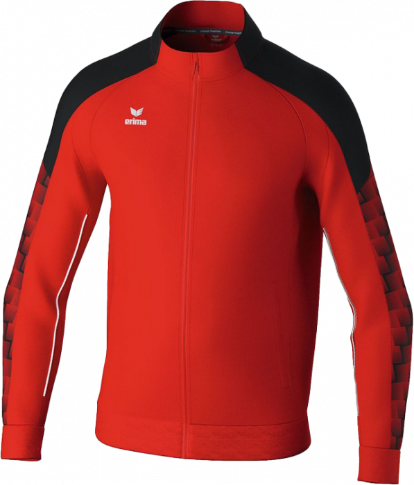 Erima - Evo Star Training Jacket Full Zip - Rood & zwart