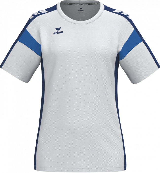 Erima - Celebrate 125 Player Jersey Women - Weiß & new navy