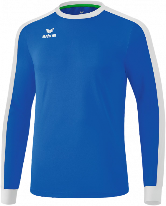 Erima - Retro Star Longsleeve Jersey - Blauw & wit