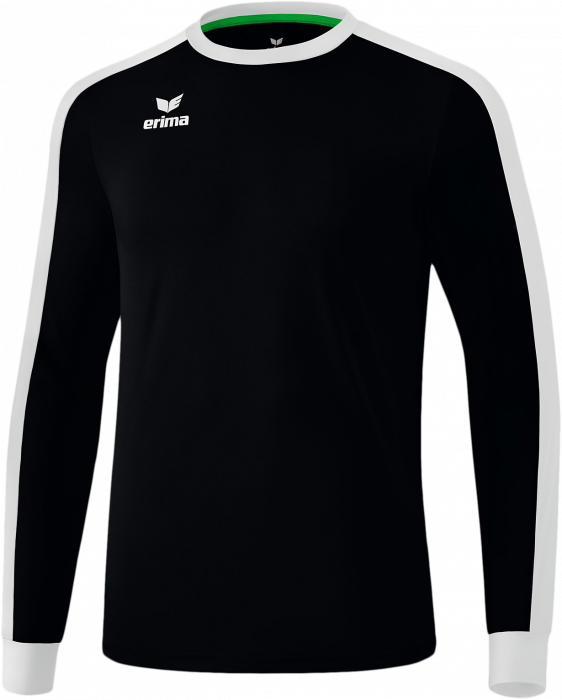 Erima - Retro Star Longsleeve Jersey - Noir & blanc