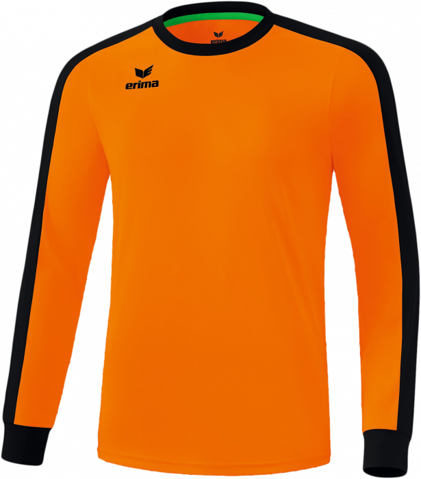 Erima - Retro Star Longsleeve Jersey - Orange & nero