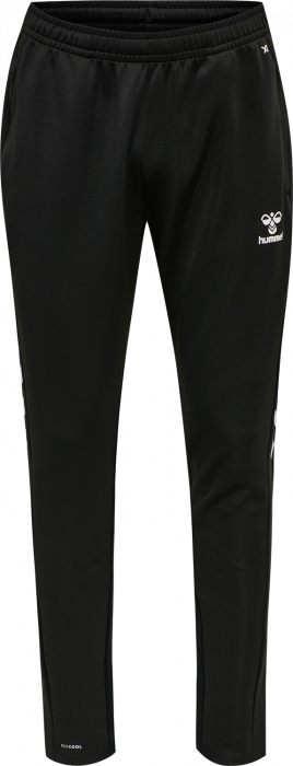 Hummel - Core Xk Poly Training Pants - Noir & blanc