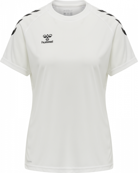 Hummel - Core Xk Poly T-Shirt Women - Branco & preto