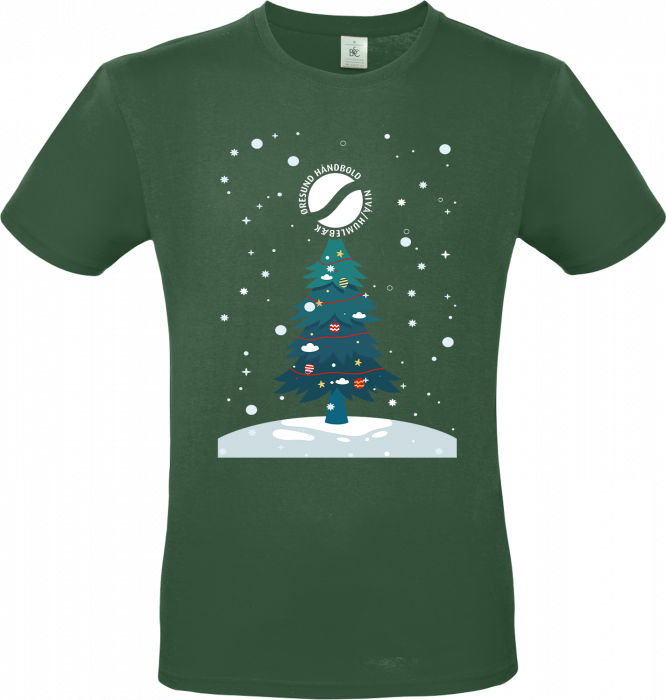 B&C - Oh Christmas T-Shirt Adults - Bottle Green