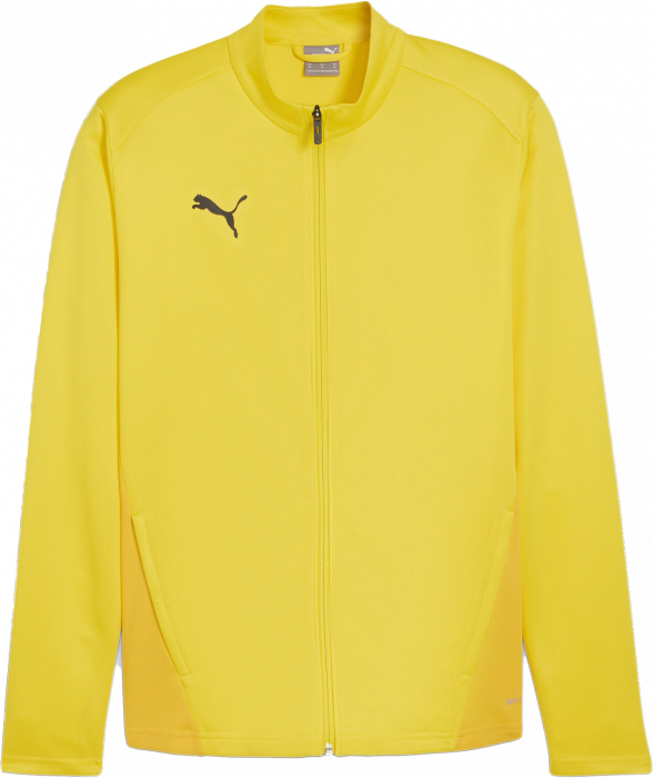 Puma - Teamgoal Training Jacket W. Zip - Giallo & bianco