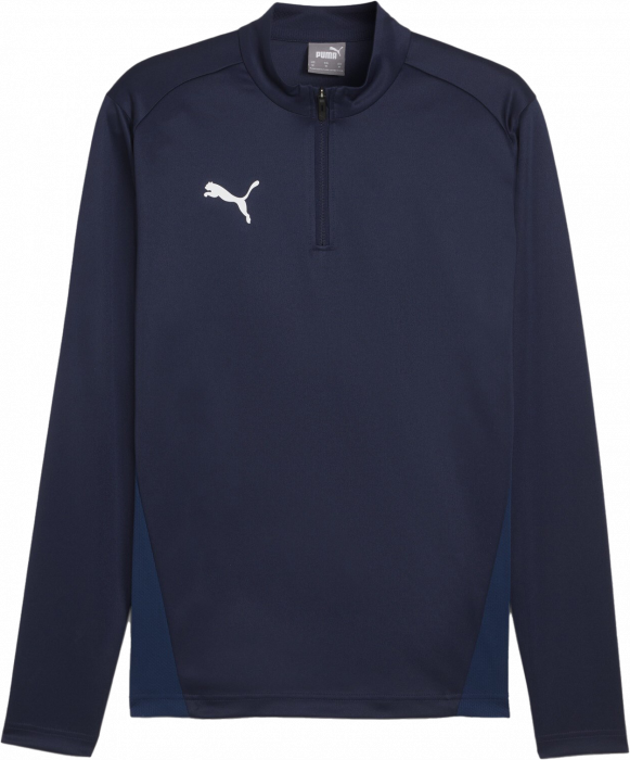 Puma - Team Goal Training Top With Half Zip Jr - Marinho