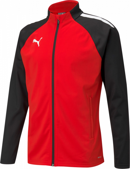 Puma - Teamliga Training Jacket Jr - Rouge & noir