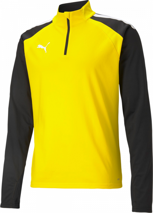 Puma - Teamliga Training 1/4 Zip Top - Jaune & noir