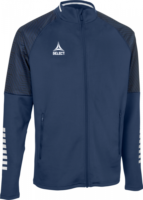 Select - Monaco V24 Traning Zip Top - Marineblauw