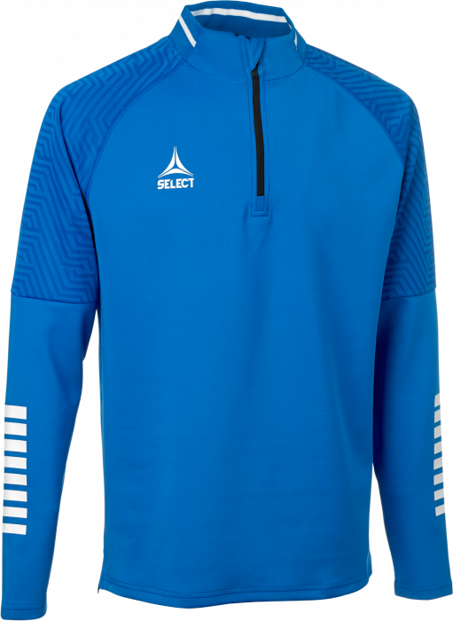 Select - Monaco V24 Training Sweat Half Zip Kids - Blau