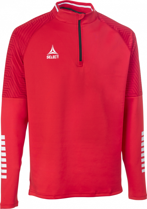 Select - Monaco V24 Training Sweat Half Zip - Rot