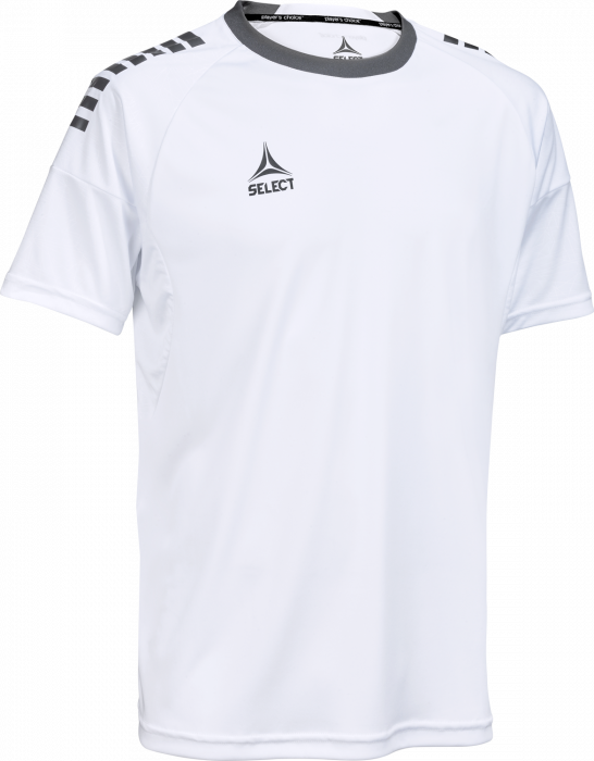 Select - Spain V25 Player Shirt S/s - White & black